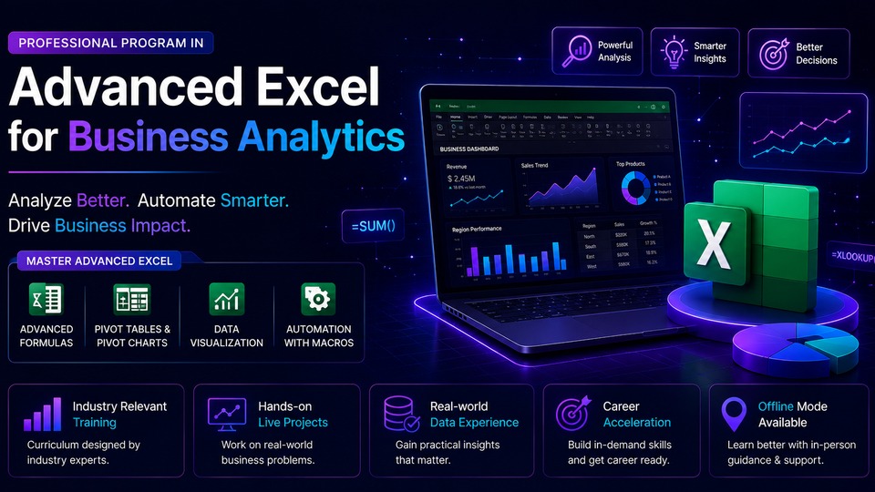 Advanced Excel for Data Analytics